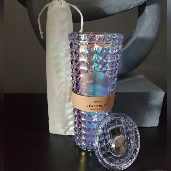 LAST ONE NWT Starbucks 2023 China Ocean Unicorn Tumbler W/Straw Pouch - Picture 2 of 7